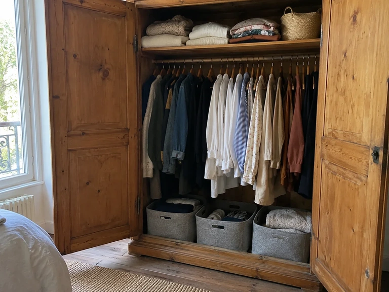 Une armoire garde une tablette accessible et non surchargée