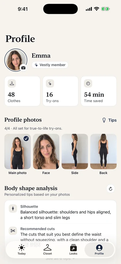 Vestly profile and photos